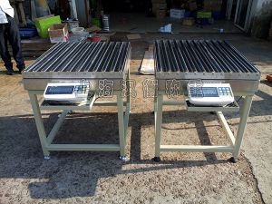 流水線(xiàn)用對接滾輪秤